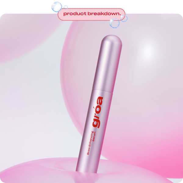 let’s babble about brow serum.